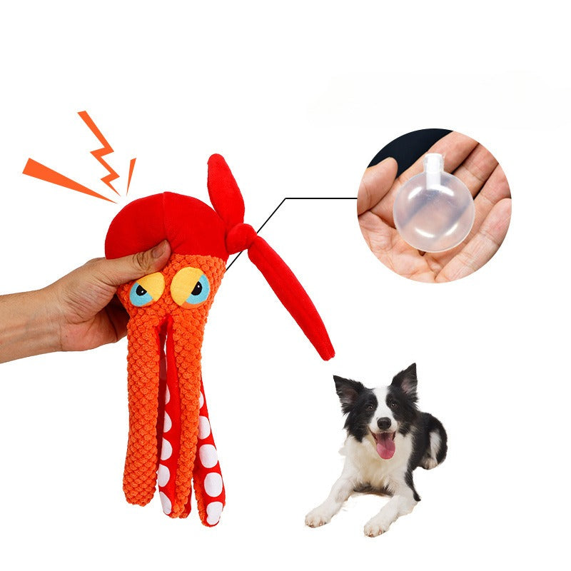 Octopus Interactive Dog Toy for pets4