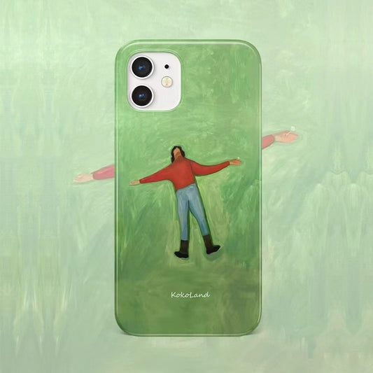 Pretend To Be in Spring themed iPhone case4