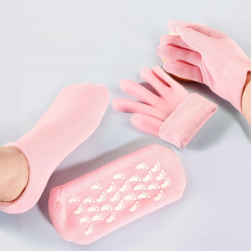 Soft Moisturizing Gel Socks Hand and Foot Care