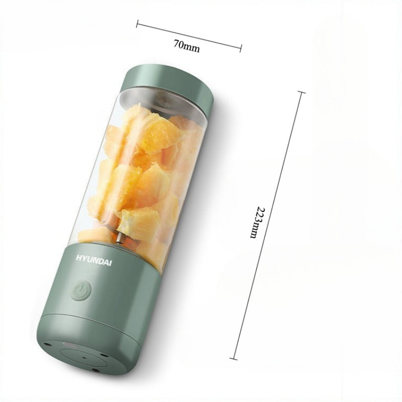 HYUNDAI Portable Multifunctional Juicing Cup Mini Home Juicer and Blender