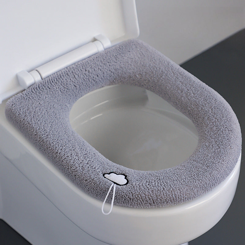 Winter Thickened Plush Toilet Seat Covers
