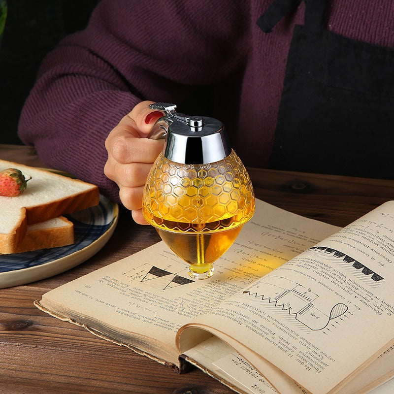 Acrylic Honey Squeeze Jar