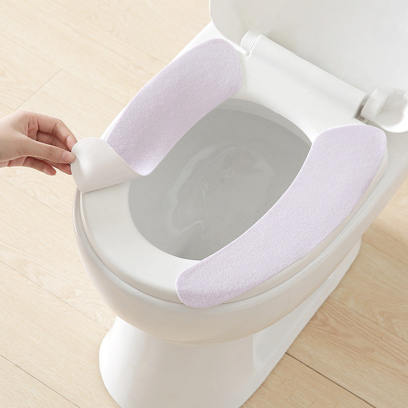 Washable Adhesive Toilet Seat Covers