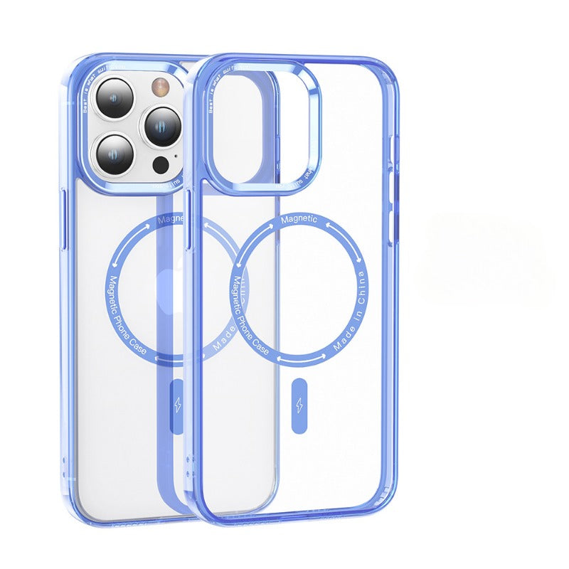 Transparent full-coverage magnetic iPhone case9