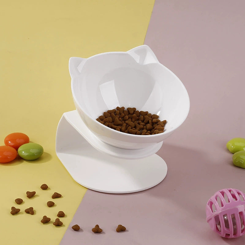 Cat Face Shape Pet Feeder for cats6