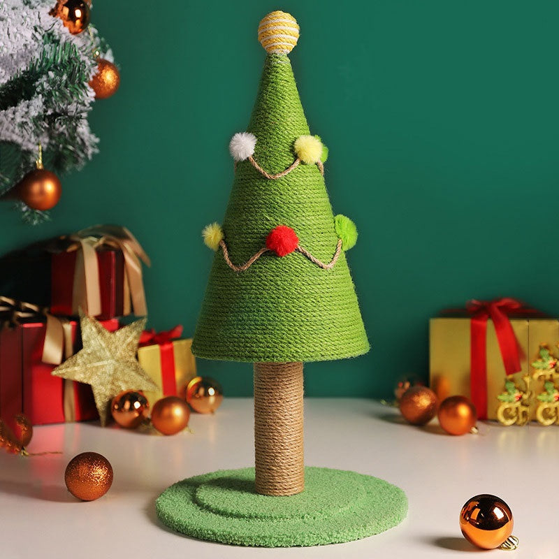 Best selling Christmas Tree Cat Scratching Board pet supplies8