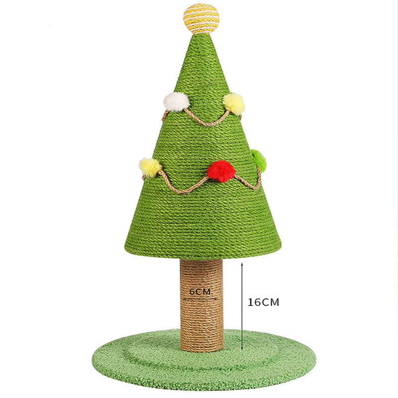 Best selling Christmas Tree Cat Scratching Board pet supplies5