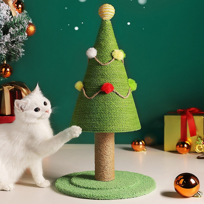 Best selling Christmas Tree Cat Scratching Board pet supplies4