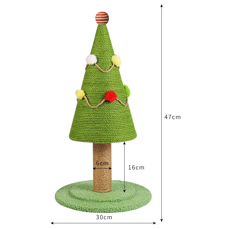 Best selling Christmas Tree Cat Scratching Board pet supplies1