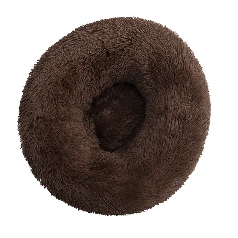 Long Plush Cat Bed for comfort and relaxation7
