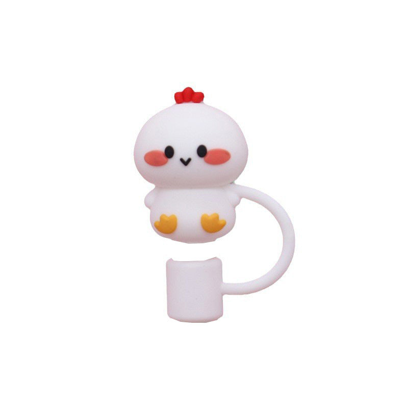 Cute Animal Straw Cover