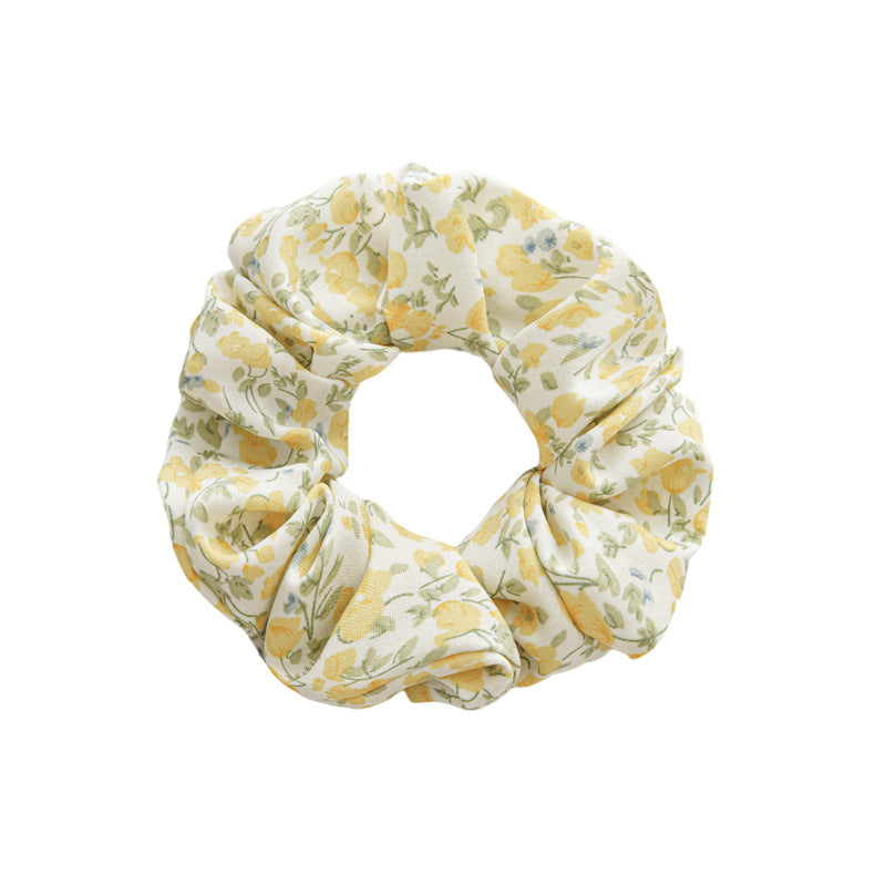 Floral Chiffon Large Hair Tie