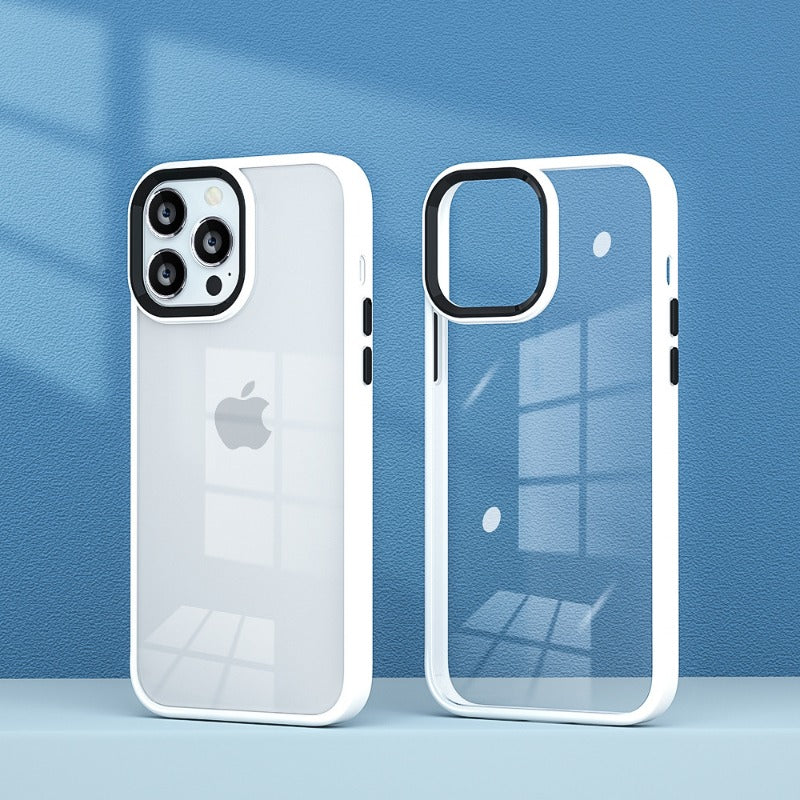 Frosted Transparent Full-coverage iPhone Case