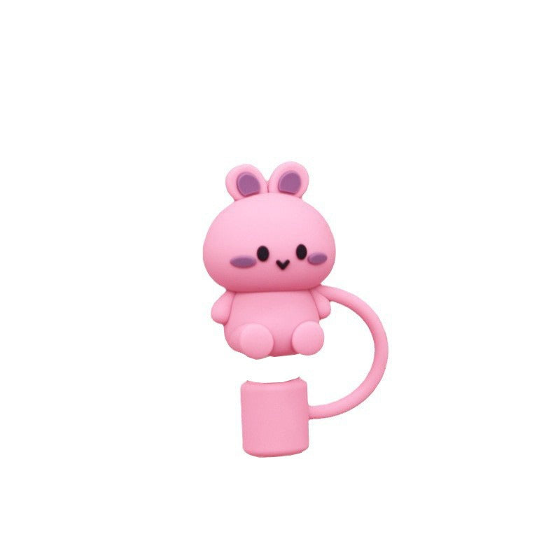 Cute Animal Straw Cover