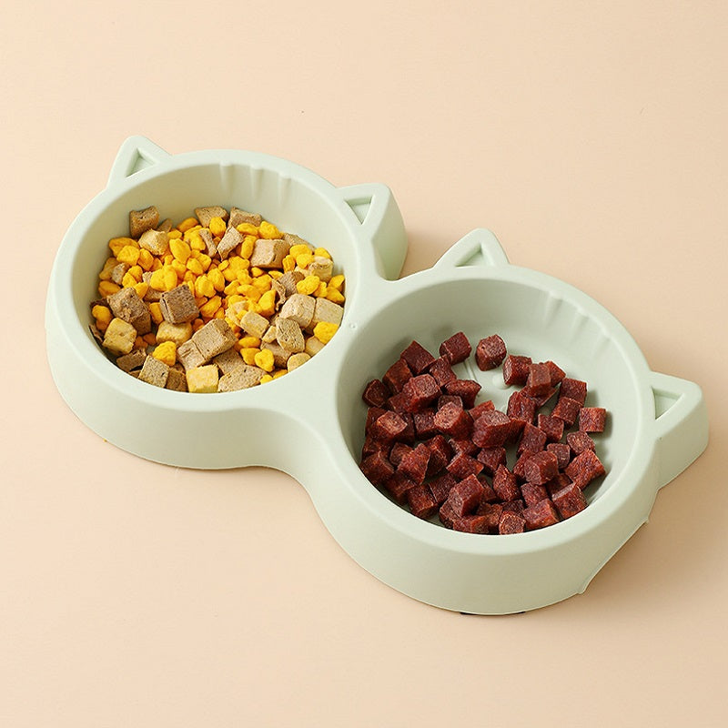 2 In 1 Cat Bowls for feeding and hydration2