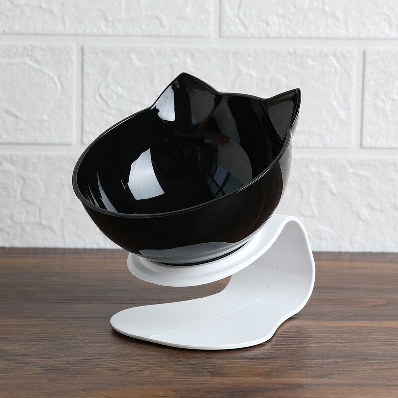 Cat Face Shape Pet Feeder for cats2
