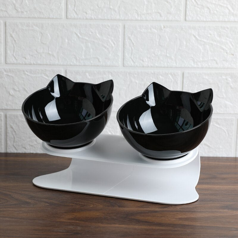 Cat Face Shape Pet Feeder for cats10