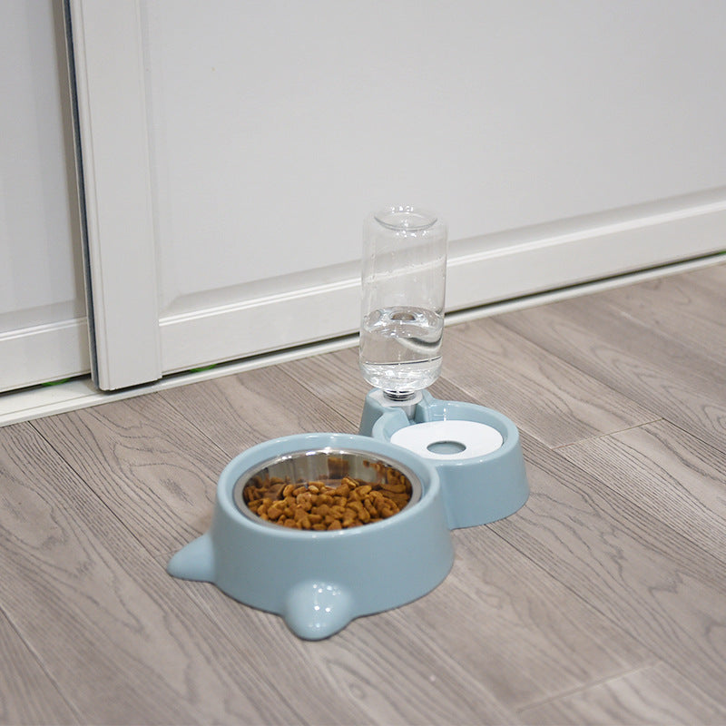 Cat Bowl with Automatic Water Feeder6
