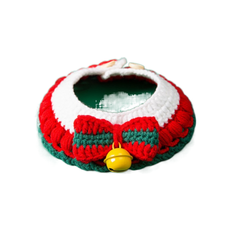 Cozy Cat Knitted Collar2