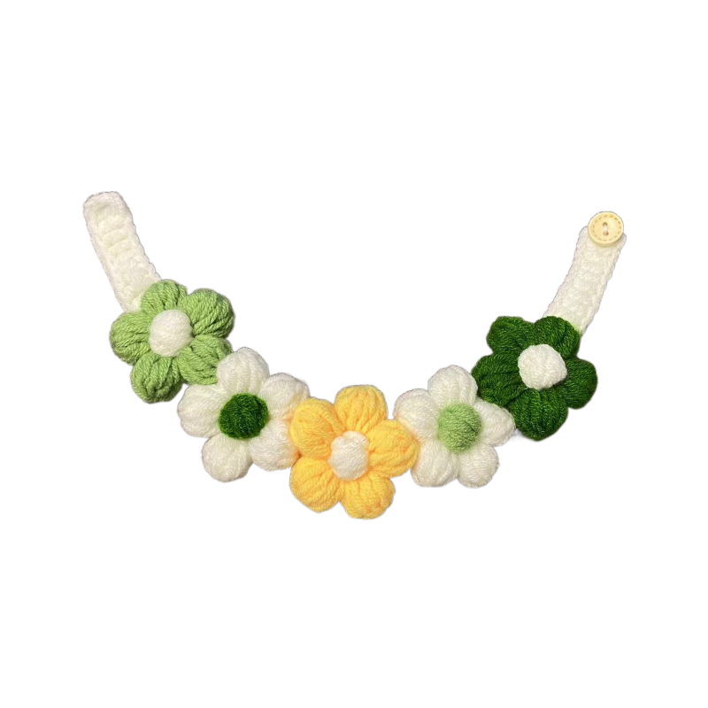Cozy Cat Knitted Collar4