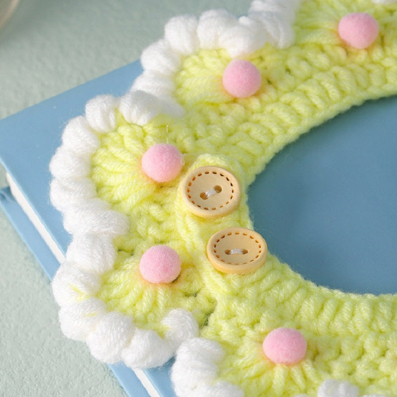 Cozy Cat Knitted Collar15