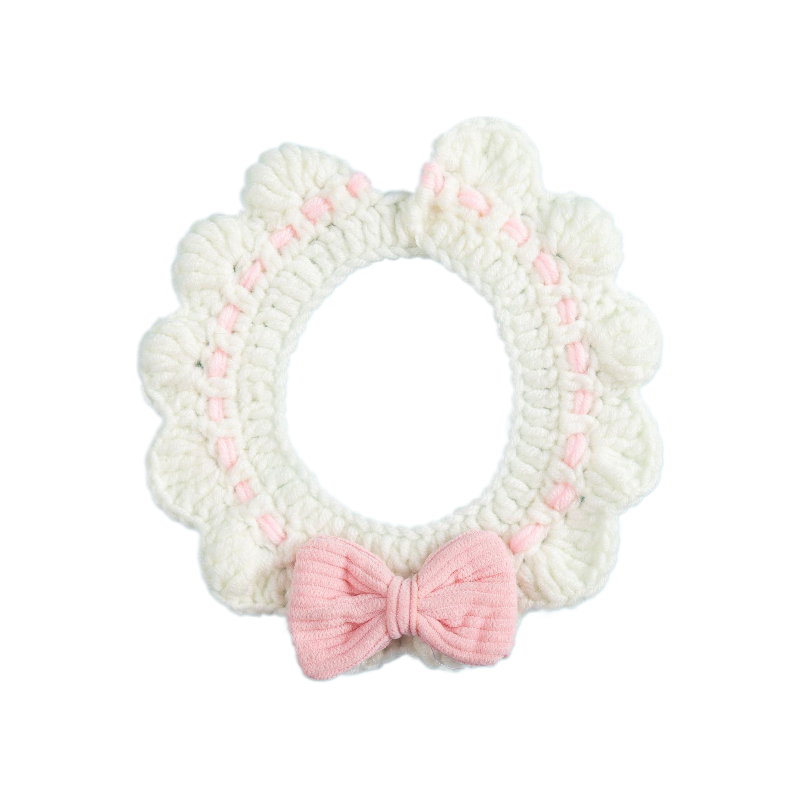 Cozy Cat Knitted Collar5