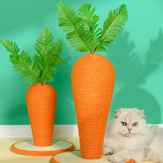 Best selling cat scratching board in carrot shape for pet supplies0