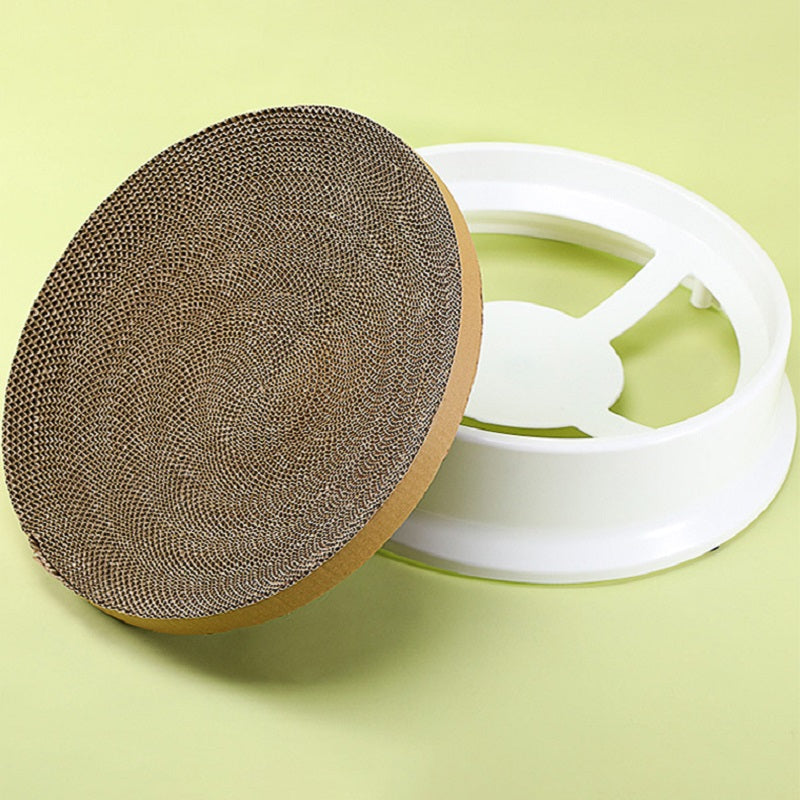 Best selling cat round scratching board pet supplies10