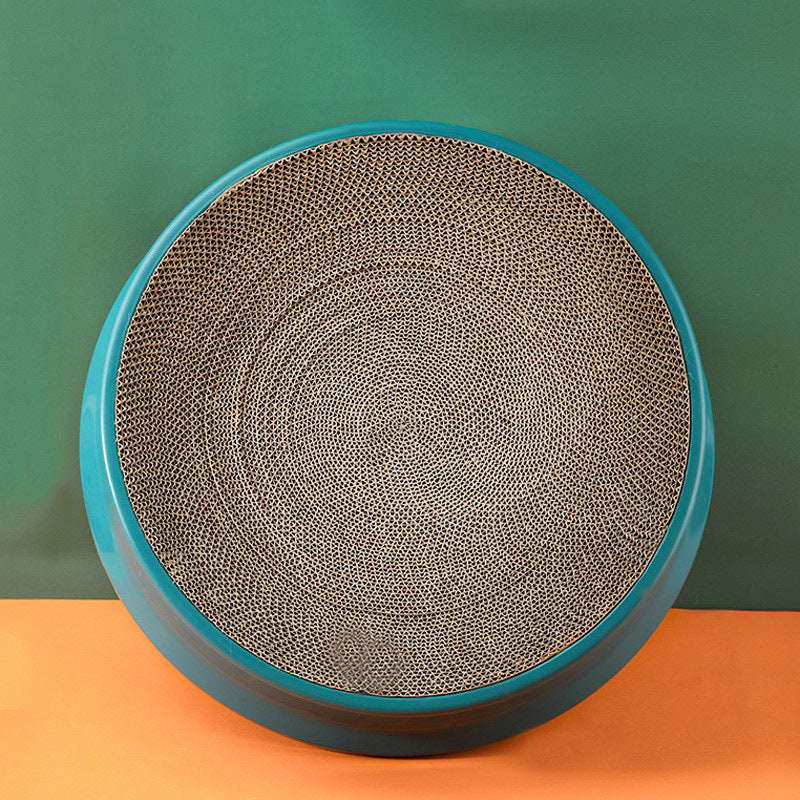 Best selling cat round scratching board pet supplies8