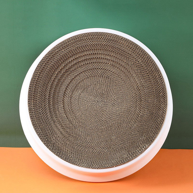 Best selling cat round scratching board pet supplies1