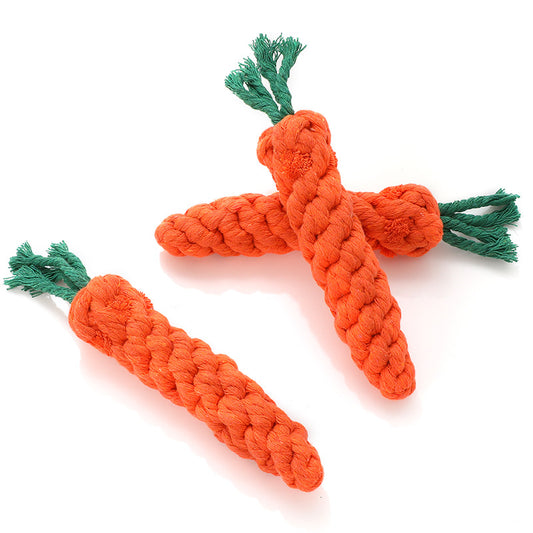 Dog Chew Toy Carrot for puppies and adult dogs2