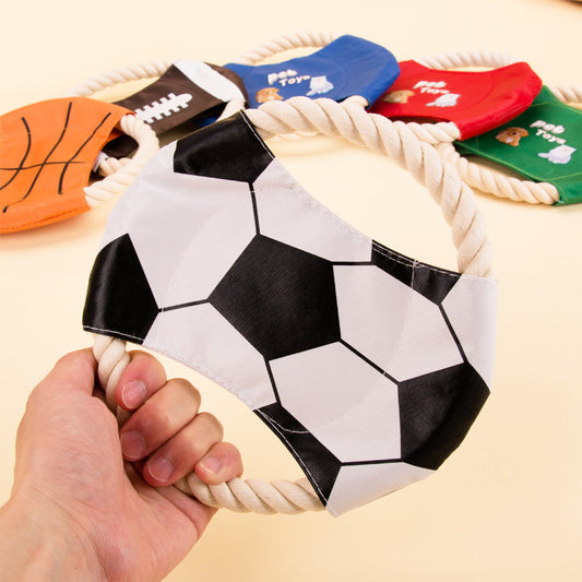 Dog Rope Disc Toy for interactive playtime3