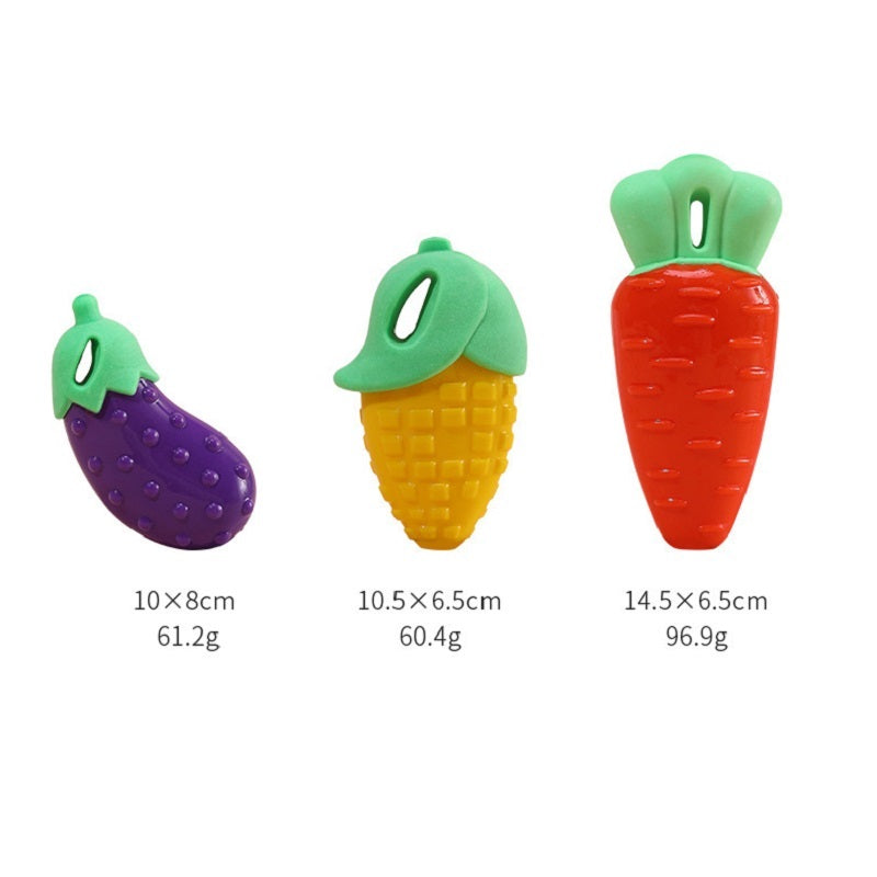 Dog toy in vegetable shape for pets0