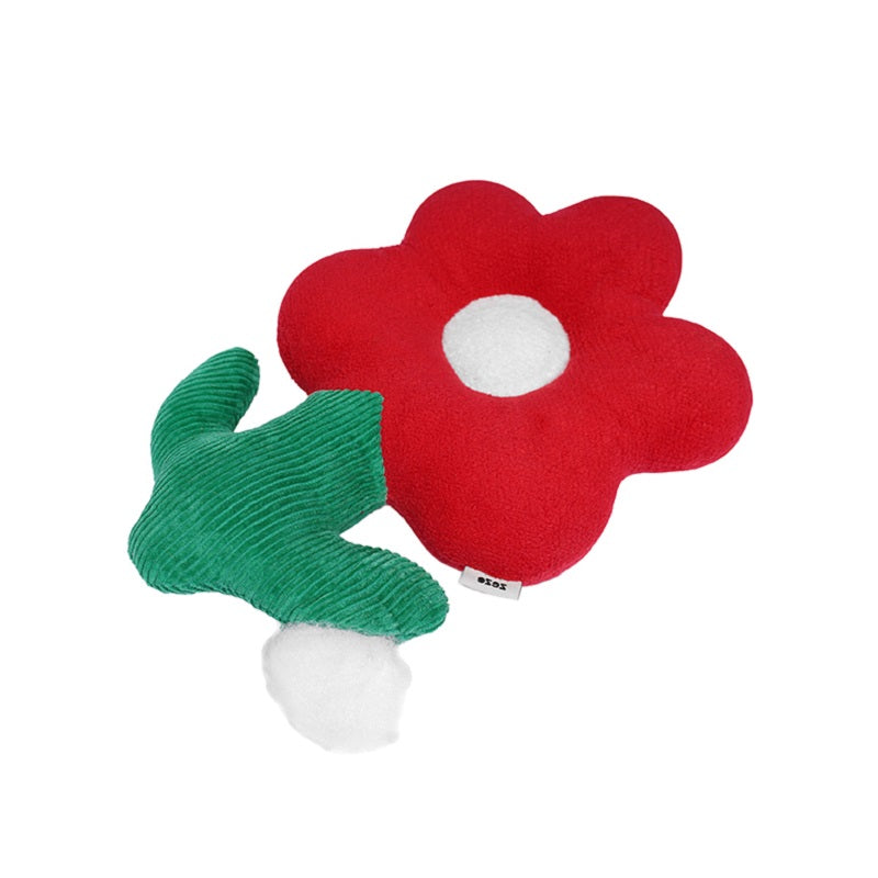 Best selling red flower cat catnip toy for pets5