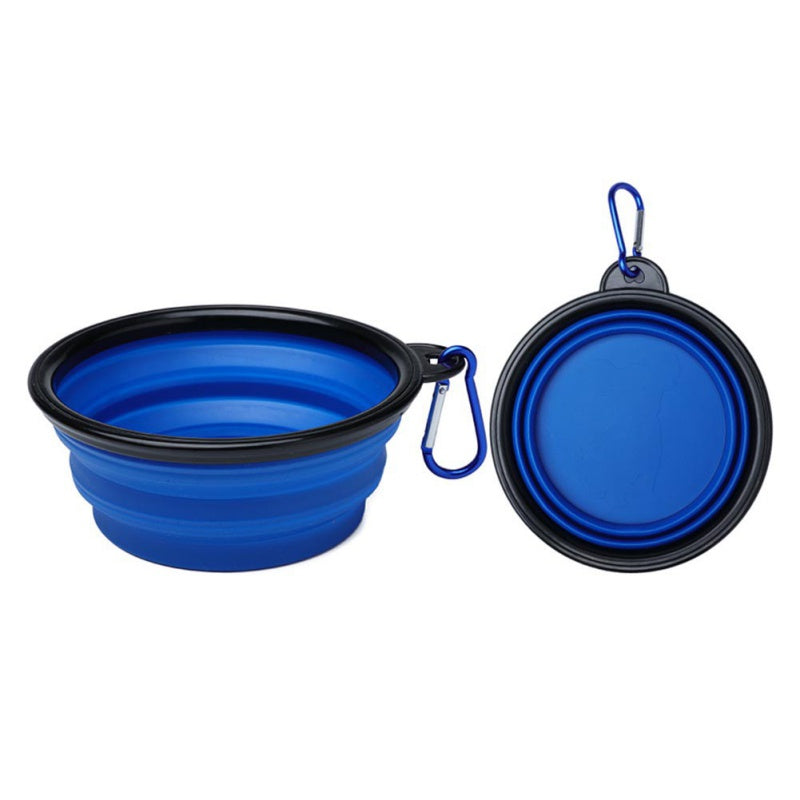 Foldable Pet Water Bowl for easy travel0