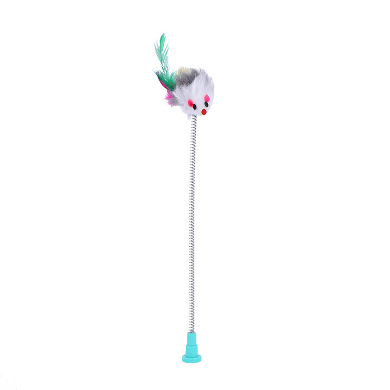 Interactive Cat Teaser Stick with Suction Cup3