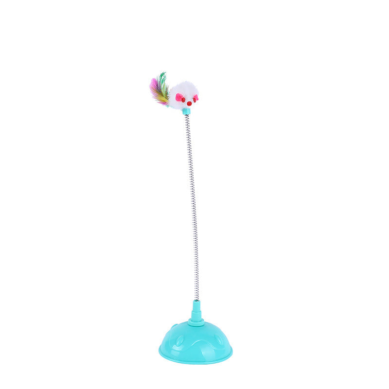 Interactive Cat Teaser Stick with Suction Cup7