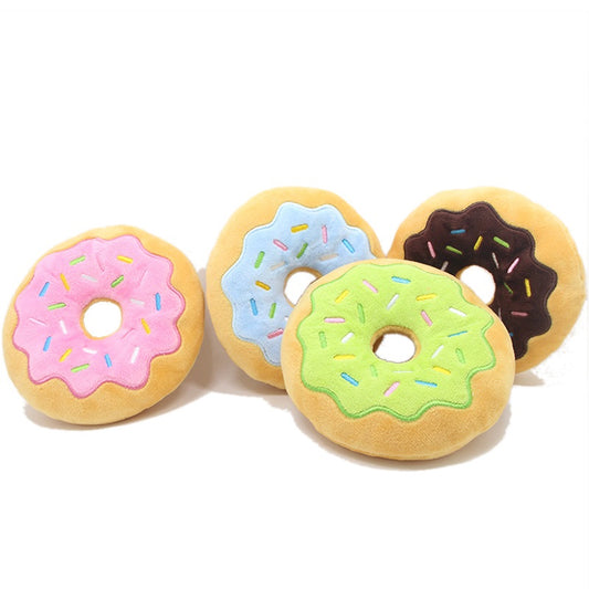 Best selling funny donut dog chew toy pet supplies1