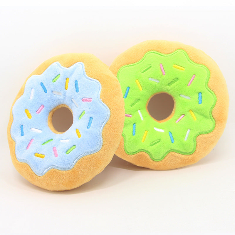 Best selling funny donut dog chew toy pet supplies7