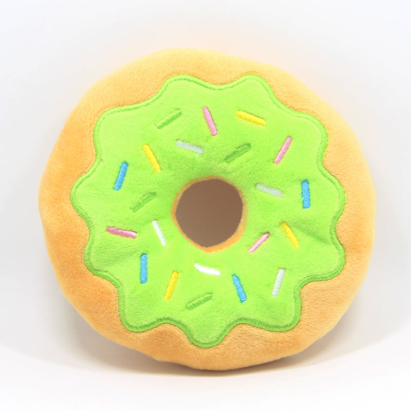 Best selling funny donut dog chew toy pet supplies0