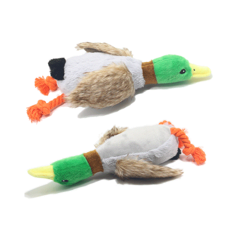 Best selling squeaker duck dog toy for pets0