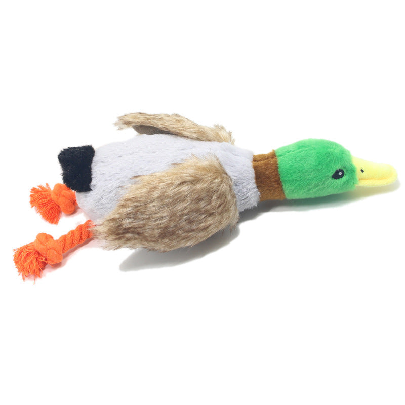 Best selling squeaker duck dog toy for pets1