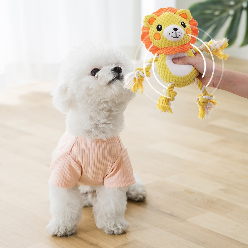 Colorful dog squeaky toys for pets1