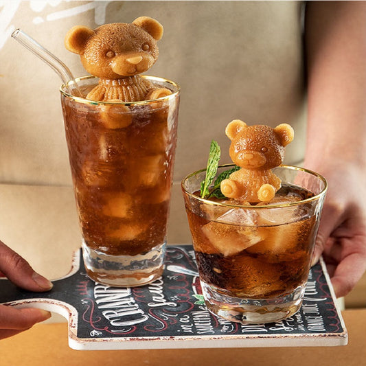 Teddy Bear Silicone Ice Cube Mold for fun shaped ice cubes3