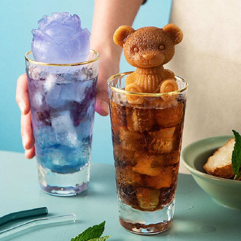 Teddy Bear Silicone Ice Cube Mold for fun shaped ice cubes8