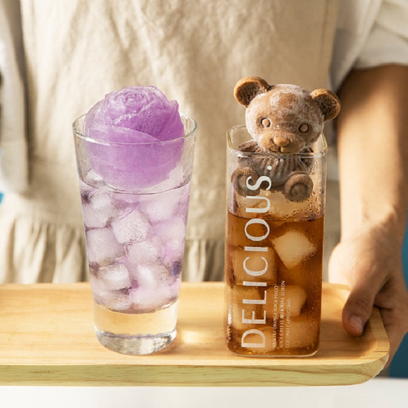 Teddy Bear Silicone Ice Cube Mold for fun shaped ice cubes10