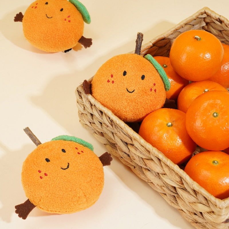 Best selling Zeze orange catnip toy for pets3